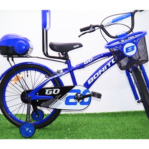 دوچرخه کودک Bonito سایز 20 مدل GO رنگ آبی_اسباب بازی