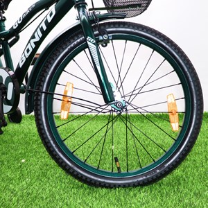 دوچرخه کودک Bonito سایز 20 مدل GO رنگ سبز_اسباب بازی