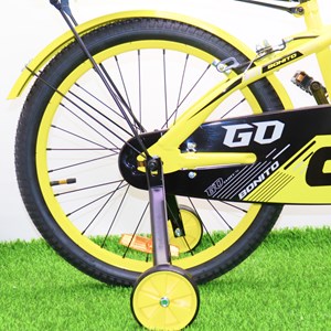 دوچرخه کودک Bonito سایز 20 مدل GO رنگ زرد_اسباب بازی