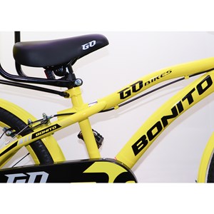 دوچرخه کودک Bonito سایز 20 مدل GO رنگ زرد_اسباب بازی