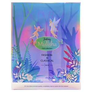 عروسک باربی تمام مفصلی 30 سانتی با لباس فرشته کد 161_اسباب بازی