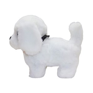 سگ خانگی به همراه قفس و وسایل آرایشی رنگ سفید کد 1059_اسباب بازی