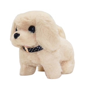 سگ خانگی به همراه قفس و وسایل آرایشی رنگ کرم کد 1059_اسباب بازی