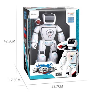 ربات اسباب بازی کنترلی هوشمند هیدروالکتریک با حسگر حالت نبرد مدل Hydro-Electric Hybrid Smart Robot Toy 731