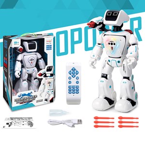 ربات اسباب بازی کنترلی هوشمند هیدروالکتریک با حسگر حالت نبرد مدل Hydro-Electric Hybrid Smart Robot Toy 731