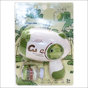 تفنگ اسباب بازی حباب ساز چراغ دار طرح دایناسور مدل 735_اسباب بازی