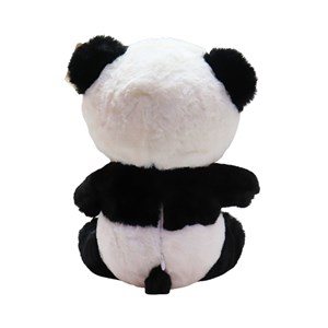 عروسک پولیشی اورجینال خرس کلاه دار مشکی 26 سانتی_اسباب بازی