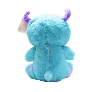 عروسک پولیشی اورجینال خرس کلاه دار آبی فیروزه ای 26 سانتی_اسباب بازی