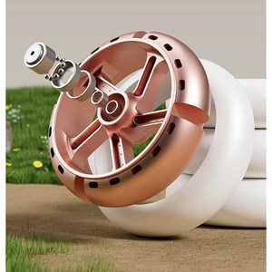 اسکوتر تاشو چراغدار با ترمز عقب و بدنه آلومینیومی رنگ سفید_اسباب بازی