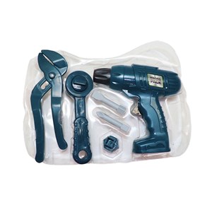 اسباب بازی جعبه ابزار با دریل و وسایل_اسباب بازی