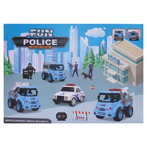 ماشین های اسباب بازی پلیس مجموعه 8 عددی مدل POLICE 168_اسباب بازی