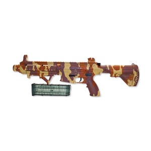 تفنگ اسباب بازی شارژی پوکه پران تیر اسفنجی دو حالته مدل M416 037_اسباب بازی