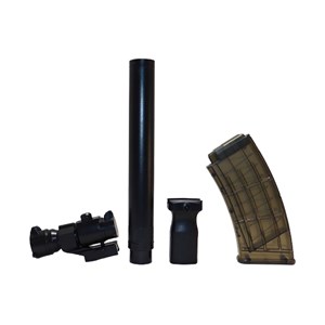 تفنگ اسباب بازی تک تیرانداز پوکه پران تیر اسفنجی با دوربین مدل QBZ95 D020_اسباب بازی