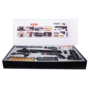 تفنگ اسباب بازی تک تیرانداز پوکه پران تیر اسفنجی با دوربین مدل M416 D018_اسباب بازی