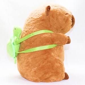 عروسک پولیشی اورجینال کاپی بارا 36 سانتی با کیف لاکپشت_اسباب بازی