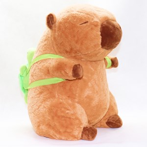 عروسک پولیشی اورجینال کاپی بارا 36 سانتی با کیف لاکپشت_اسباب بازی