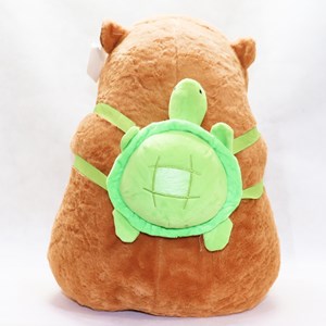 عروسک پولیشی اورجینال کاپی بارا 36 سانتی با کیف لاکپشت_اسباب بازی