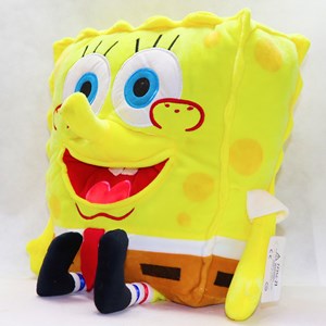 عروسک پولیشی اورجینال باب اسفنجی 30 سانتی_اسباب بازی