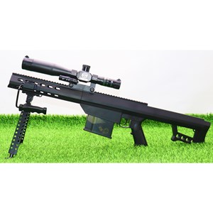 تفنگ اسباب‌ بازی شارژی تیر ژله‌ ای اسنایپر با گلنگدن متحرک و دوربین مدل HD712E_اسباب بازی