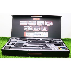 تفنگ اسباب‌ بازی شارژی تیر ژله‌ ای اسنایپر با گلنگدن متحرک و دوربین مدل HD712E_اسباب بازی