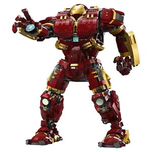 لگو مارول مرد آهنی هالک باستر 4049 قطعه مدل Iron Man Hulkbuster 55260_اسباب بازی
