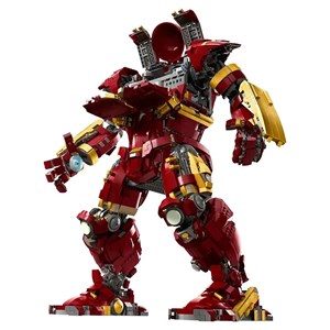 لگو مارول مرد آهنی هالک باستر 4049 قطعه مدل Iron Man Hulkbuster 55260_اسباب بازی