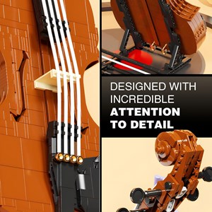لگو ویولن 900 قطعه مدل Violin 90025_اسباب بازی