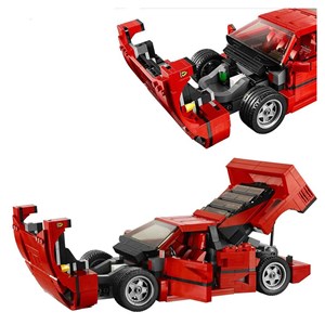 لگو تکنیک ماشین فراری با 1158 قطعه مدل Technic Series F40 sports car 10567_اسباب بازی