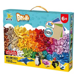 لگو کلاسیک حیوانات 1553 قطعه مدل SM1023_اسباب بازی