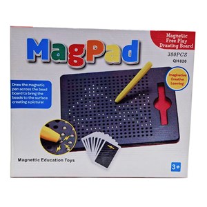 تخته نقاشی 380 قطعه مغناطیسی پاک‌ شونده Magnetic Drawing Board 820_اسباب بازی