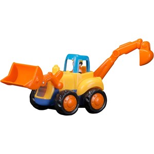 بسته دو عددی ماشین اسباب بازی تراکتور و بیل مکانیکی هولی تویز مدل Hola Toys 326_اسباب بازی