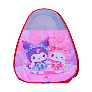 چادر بازی کودک طرح کرو‌می و مای ملودی Kuromi & My Melody رنگ بنفش_اسباب بازی