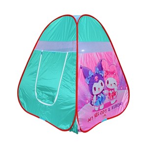 چادر بازی کودک 140 سانتی طرح کرومی و مای ملودی Kuromi & My Melody رنگ آبی_اسباب بازی