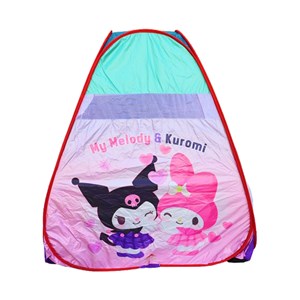 چادر بازی کودک 130 سانتی طرح کرو‌می و مای ملودی Kuromi & My Melody رنگ بنفش_اسباب بازی