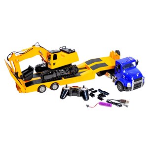 کامیون تریلی کنترلی با تریلر مقیاس 1:26 مدل Double Eagle MACK 665003_اسباب بازی