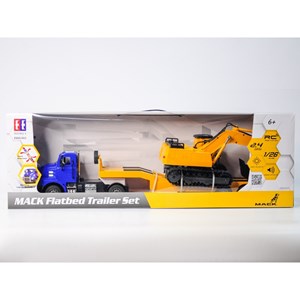 کامیون تریلی کنترلی با تریلر مقیاس 1:26 مدل Double Eagle MACK 665003_اسباب بازی