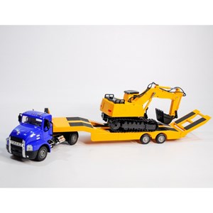 کامیون تریلی کنترلی با تریلر مقیاس 1:26 مدل Double Eagle MACK 665003_اسباب بازی