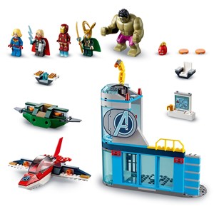 لگو مارول پایگاه انتقام جویان 247 قطعه مدل Avengers 11560_اسباب بازی