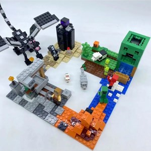 لگو ماینکرافت 565 قطعه مدل Minecraft My World 1731_اسباب بازی
