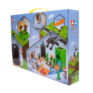 لگو ماینکرافت 565 قطعه مدل Minecraft My World 1731_اسباب بازی