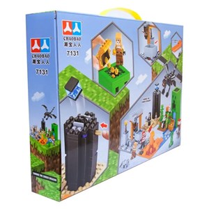 لگو ماینکرافت 565 قطعه مدل Minecraft My World 1731_اسباب بازی