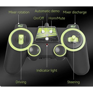 کامیون کنترلی میکسر ولوو برند مقیاس 1:20 مدل EE (DOUBELE E508-003)_اسباب بازی