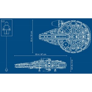 لگو جنگ ستارگان استار وارز طرح سفینه جنگی 1449 قطعه مدل Star Wars 10915_اسباب بازی