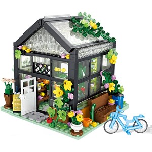 لگو کریتور گل فروشی آفتاب 551 قطعه مدل SUN FLOWER SHOP LX.A3801_اسباب بازی