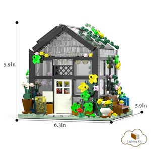 لگو کریتور گل فروشی آفتاب 551 قطعه مدل SUN FLOWER SHOP LX.A3801_اسباب بازی