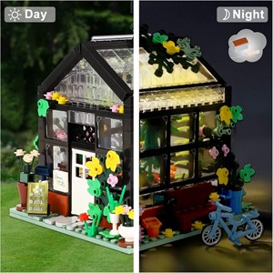 لگو کریتور گل فروشی آفتاب 551 قطعه مدل SUN FLOWER SHOP LX.A3801_اسباب بازی