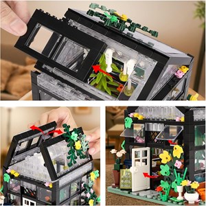 لگو کریتور گل فروشی آفتاب 551 قطعه مدل SUN FLOWER SHOP LX.A3801_اسباب بازی