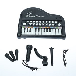 اسباب بازی پیانو آموزشی 24 کلید مدل 1505 مشکی_اسباب بازی