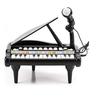 اسباب بازی پیانو آموزشی 24 کلید مدل 1505 مشکی_اسباب بازی