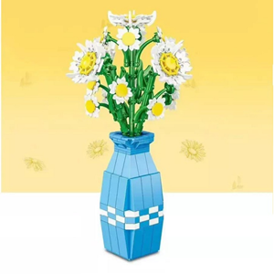 لگو گل مینا و گلدان مدل 9106